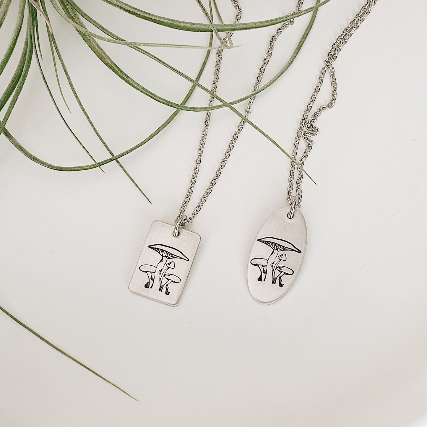 Wild Mushroom Necklace, Outdoor Jewelry