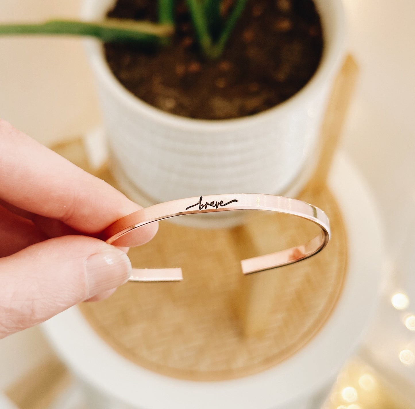 Brave Skinny Cuff